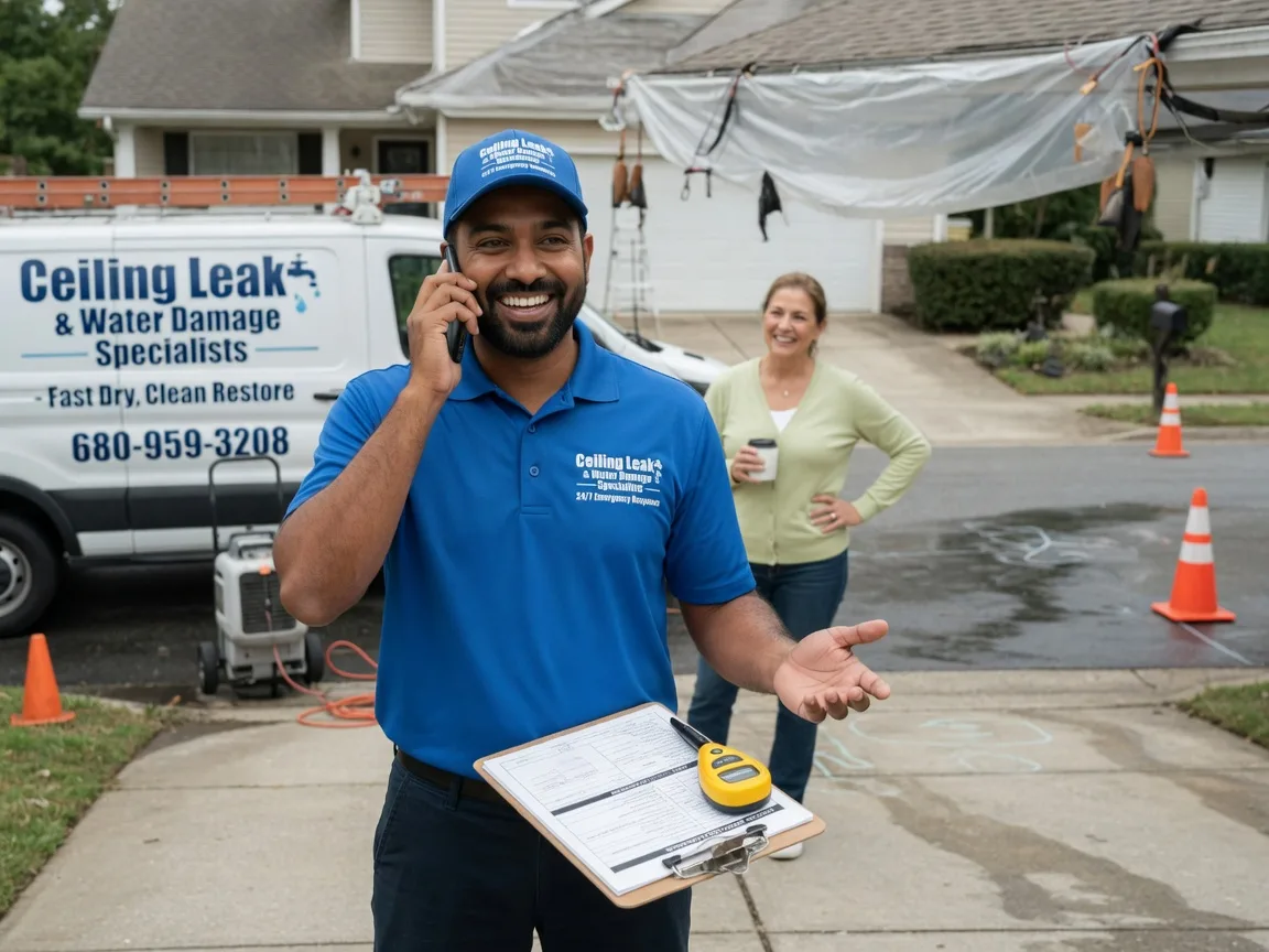 Ceiling Leak Cleanup Franklin, VT FAQs